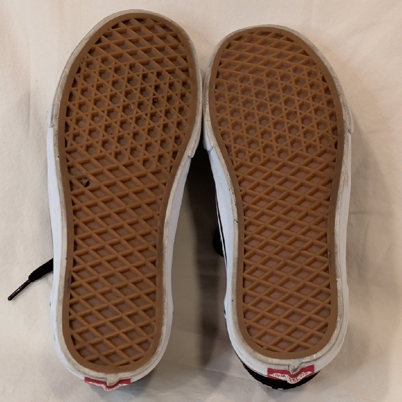 Vans Women's Black And Leopard Canvas Ortholite Deluxe Comfort Women's Size 8.0 - Picture 6 of 9